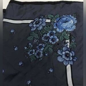 Beautiful Brooks Brothers Silk Floral Print Scarf